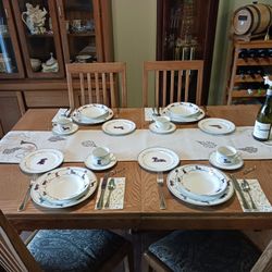 Danbury Mint Dachshund  Flatware