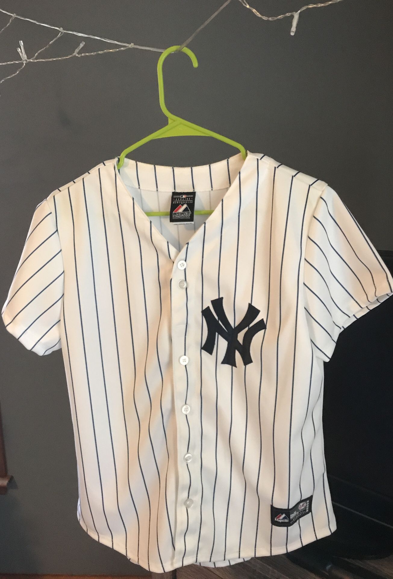 NY baseball jersey shirt