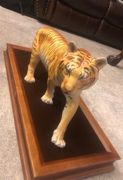 Beautiful tiger decoration