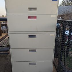 HON Lateral File Cabinet With Key Thumbnail