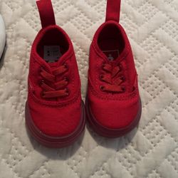 Red Vans 