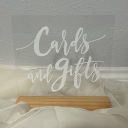 Cards And Gifts Sign