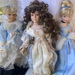 Porcelain Dolls. From $5-20