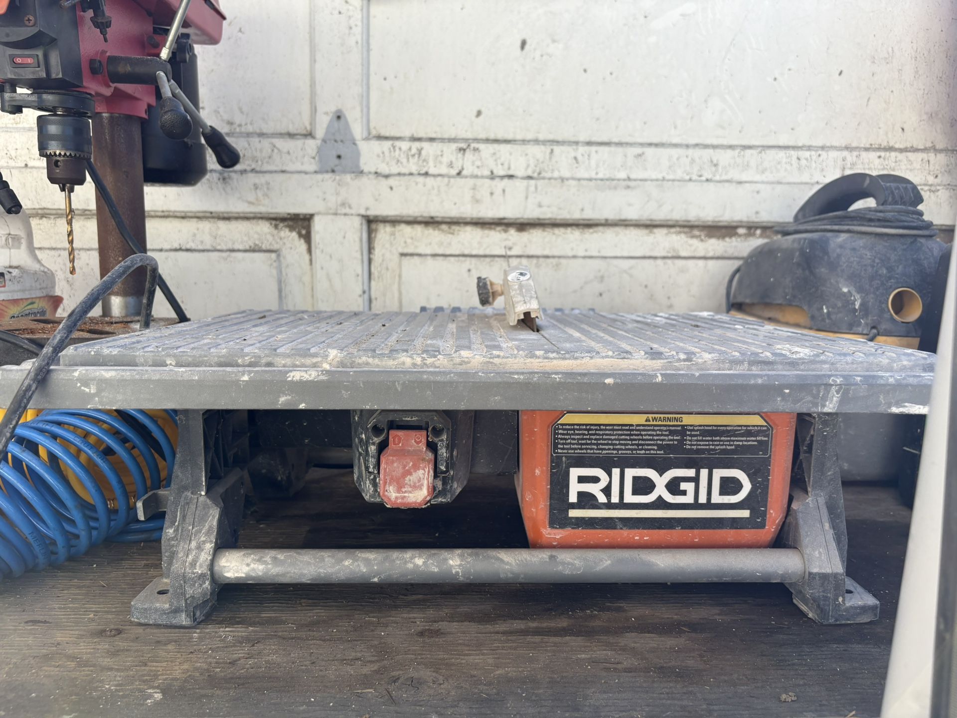 RIDGID 6.5-Amp 7 in. Blade Corded Table Top Wet Tile Saw