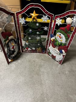 Fireplace Cover With Lights