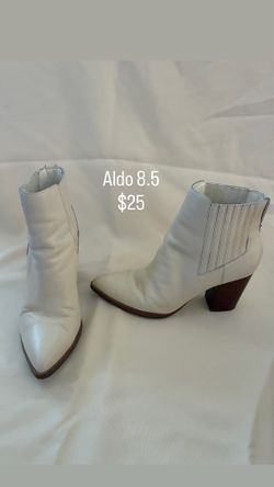 Aldo White Boots