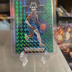 Shai Gilgeous-Alexander Mosaic Green