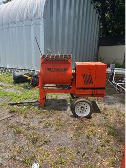 Crown mortar mixer