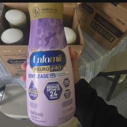 Gentlease enfamil formula liquid bottle