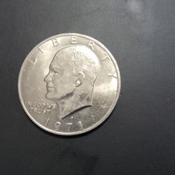 1971d Eisenhower Dollar 