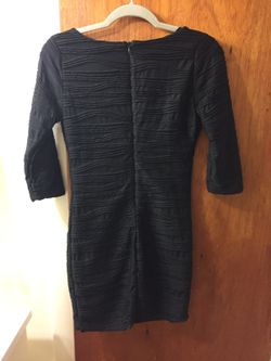 Black cocktail dress