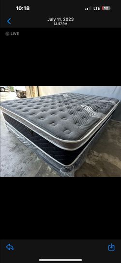 King Oasis Thermal Comfort Europillow Top 12inch Mattress!