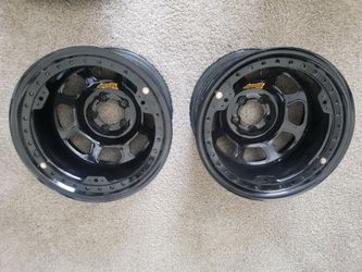 Beadlock steel wheels