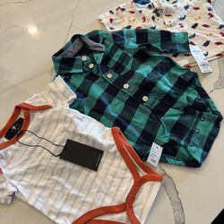 New and Vintage Baby Boys Clothes 0-6 months 