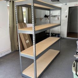 Garage Shelving 72 in W x 18 in D New Industrial Boltless Warehouse Racks stinger than Homedpot Lowes Costco Delivery & Assembly Available