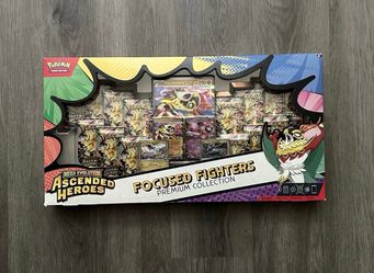 POKEMON ASCENDED HEROES FOCUSED FIGHTERS SEALED
