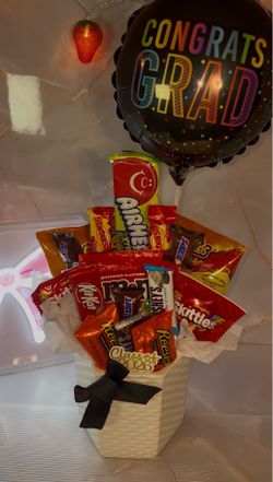 Graduation snack bouquet
