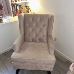 Light Pink Rocking Chair