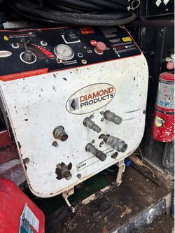 Business concrete cutting equipment and van