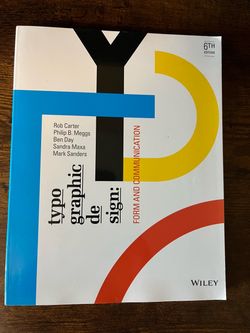 Typographic Form and Communication 6th Edition