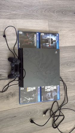 PS4 Pro The Last Of Us Part 2 Edition with PlayStation exclusive games