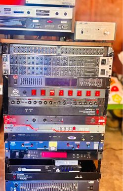 18 UR 19” rack filled with Audio Gear!