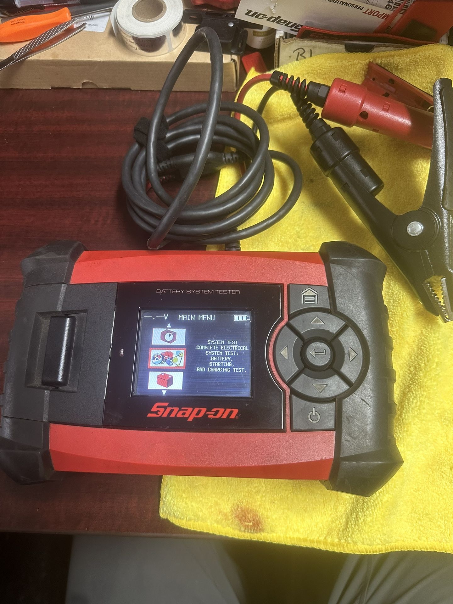 EECS750A Snap On Tools Battery System Tester With Printer