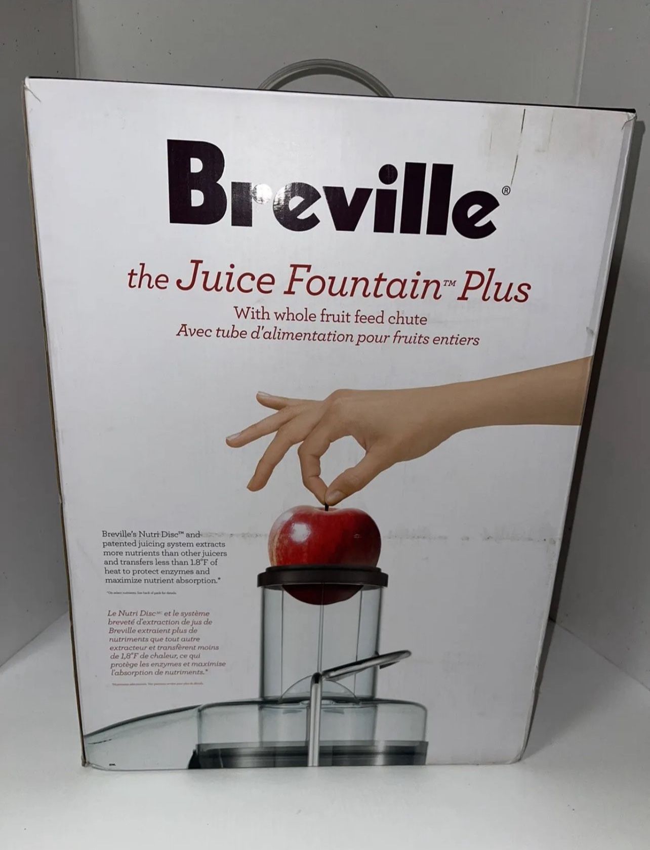 Breville Juice Fountain Plus 2-Speed Centrifugal Juicer