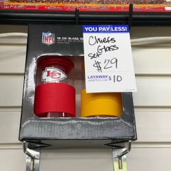 Chiefs Glass Set 
