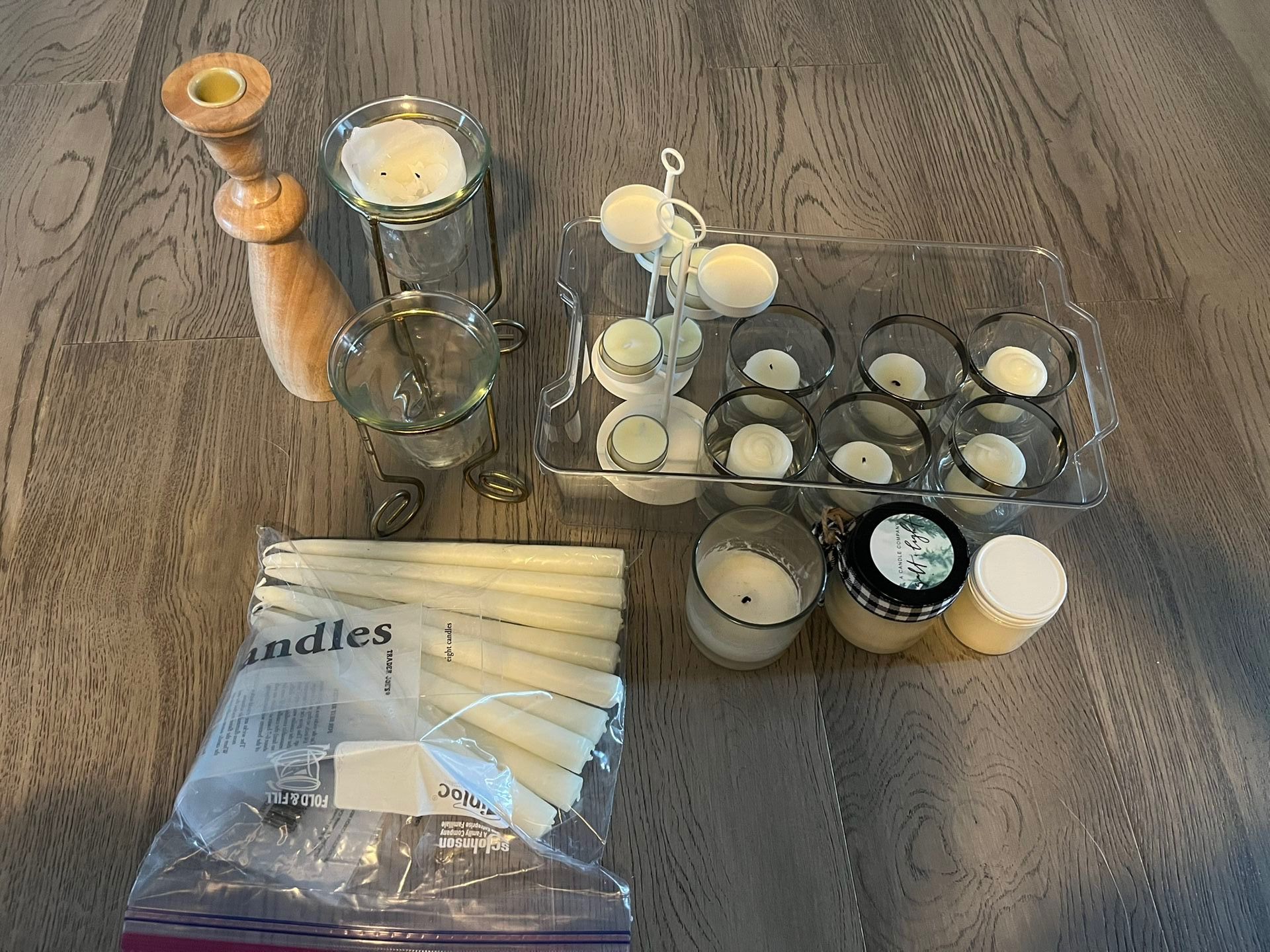 Set of Votives, Candles, Tealights