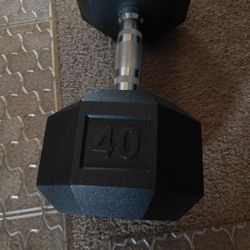 40 Lbs Dumbbell