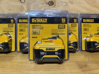 DeWALT 12v 5.0 AH Lithium Ion Battery
