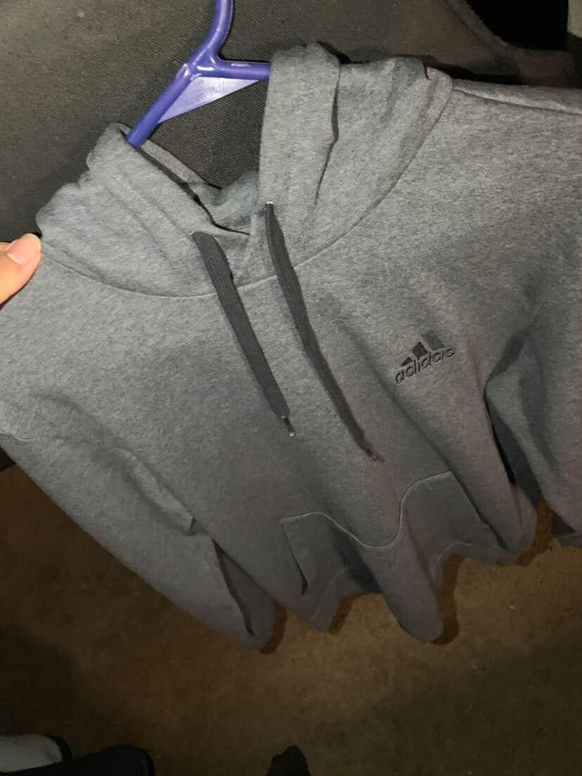 Grey Adidas Hoodie