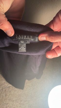 Lauren by Ralph Lauren ladies shortsleeved turtleneck Navy size L