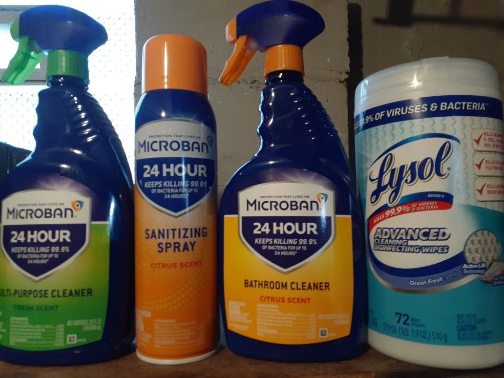 Microban cleaning bundle