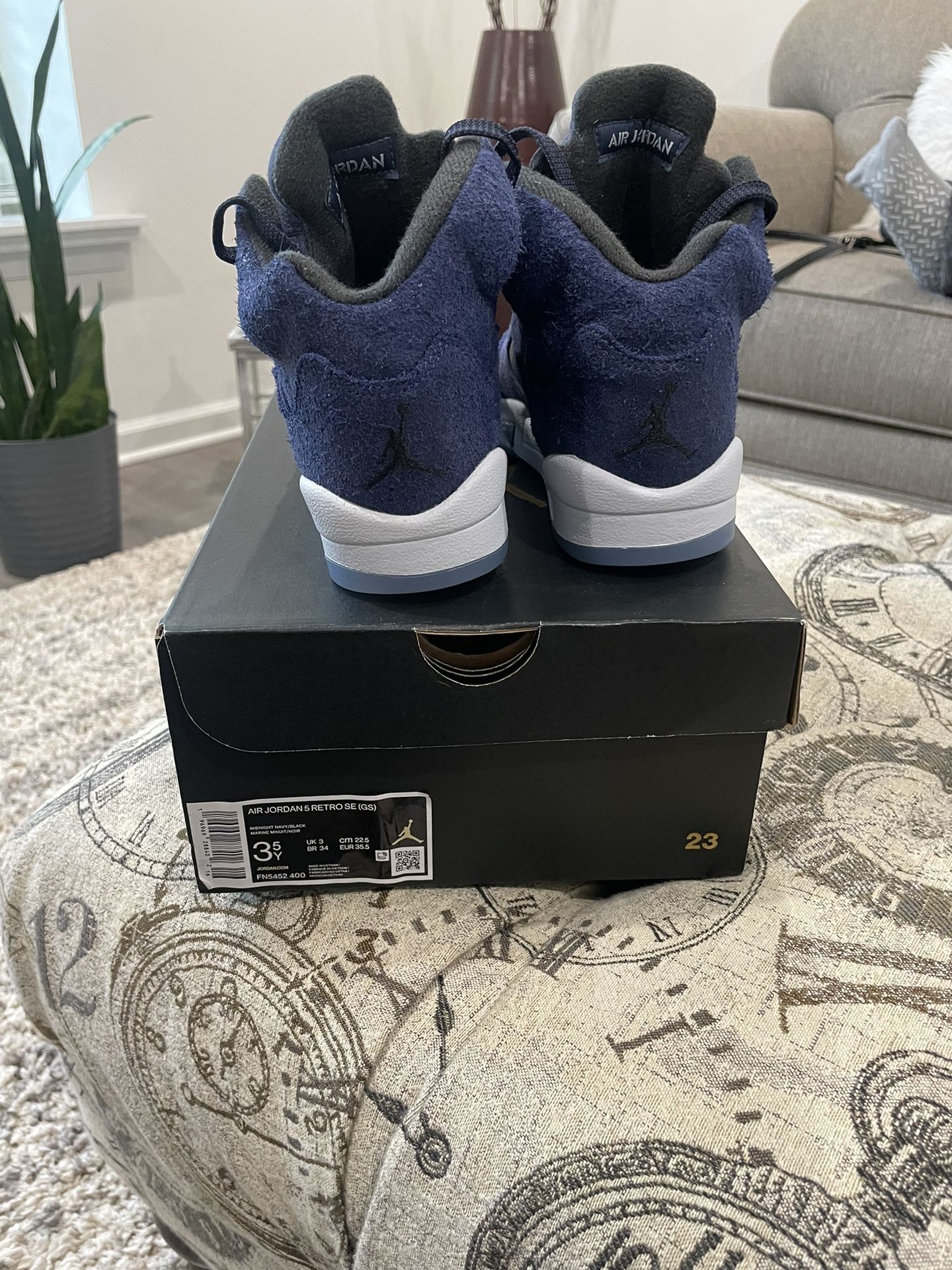 Jordan 5 Retro Size 3.5Y Brand New Men s shoes