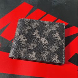 Black Coach Wallet Very Little Wear And Tear