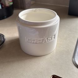 Ceramic Grease Container