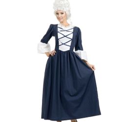 Adult Colonial Lady Costume - M (8-10)