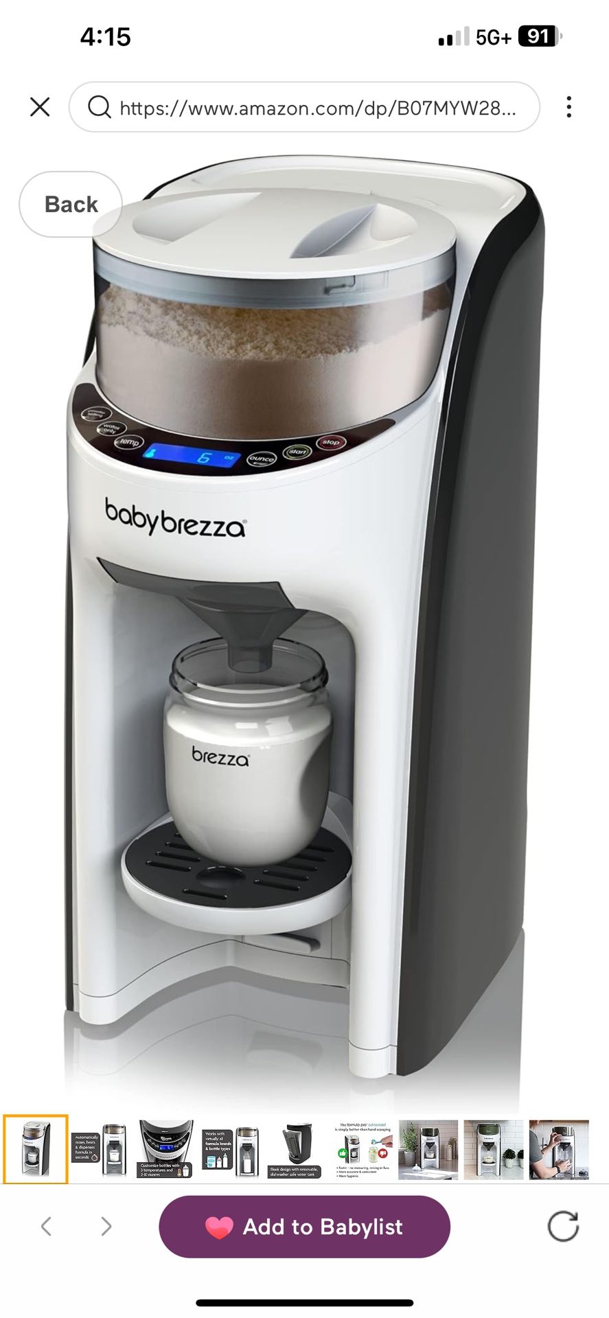 Formula Chart Baby Brezza Hipp Combiotik Buy HiPP™ HA Dutch Stage