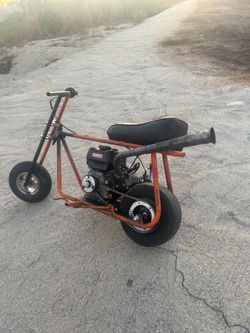 Mini bike taco frame 6 inch