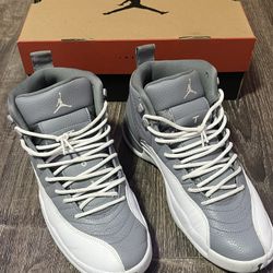 Jordan 12 Stealth Grey