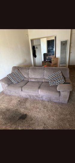Gently used sofa