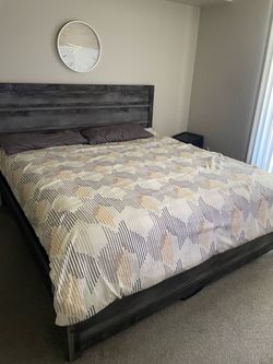 King Size Bed and Mattress