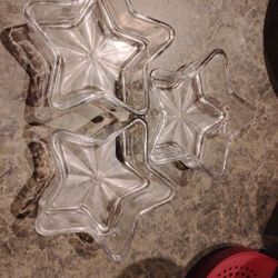 Glass Star Dishes