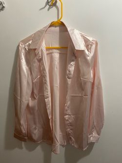 Women silky shirts size S ( please follow my page all brand new )