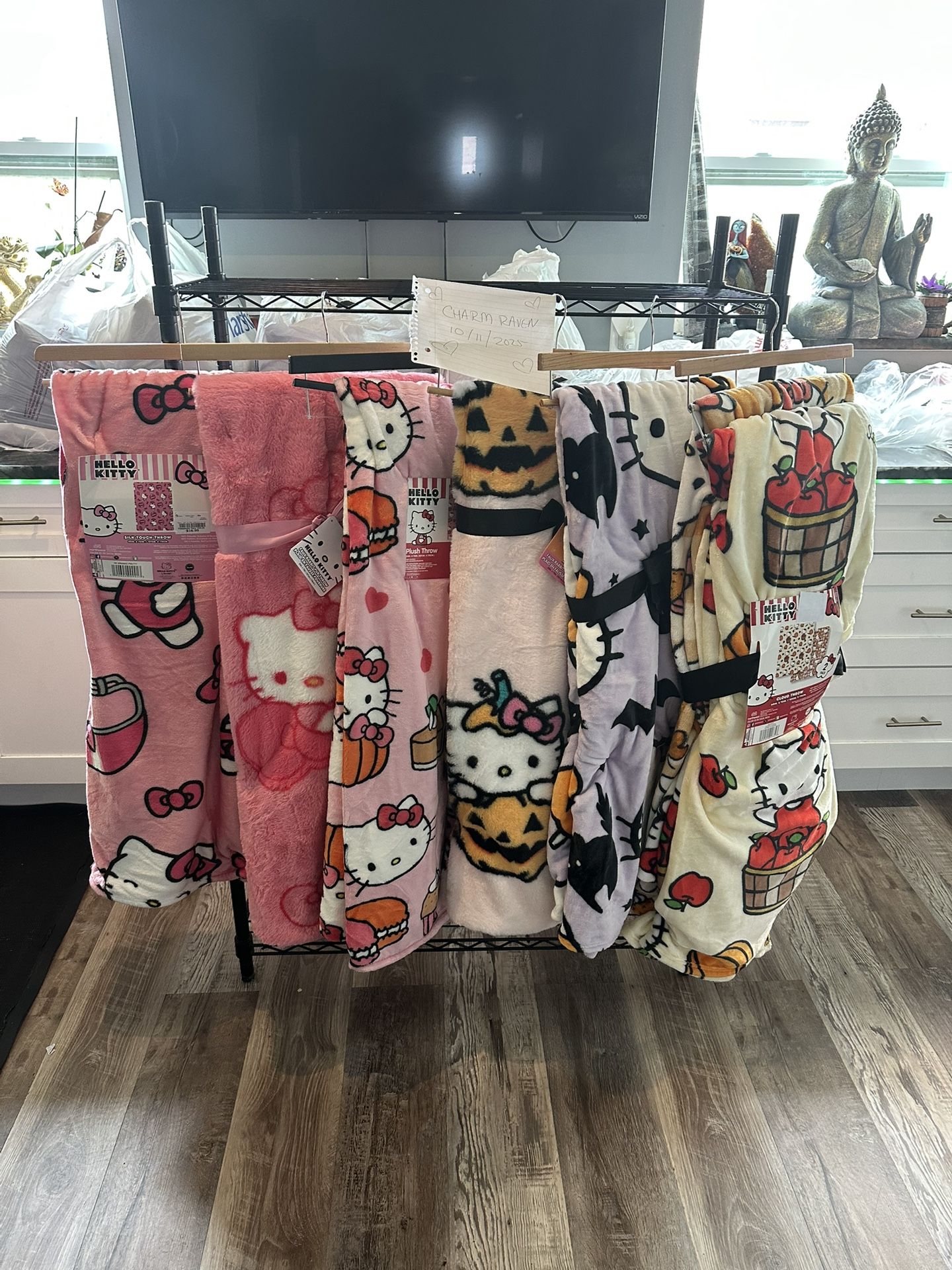 Hello Kitty Blankets! Available! 