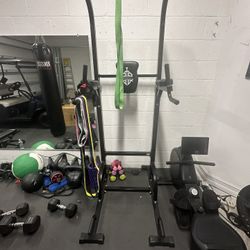 multi function pull up/dip station 