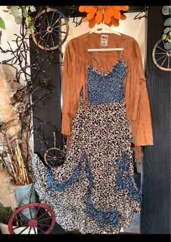 Free people Floral Midi Dress