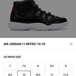 Air Jordan Retro 11s READ DESCRIPTION 